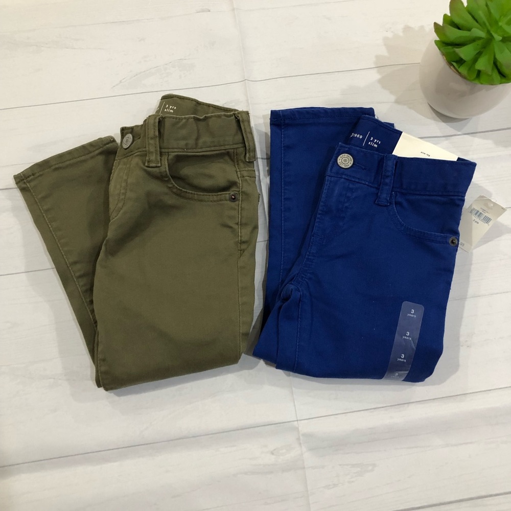Gap Kids 2 Pairs Skinny Stretch Denim